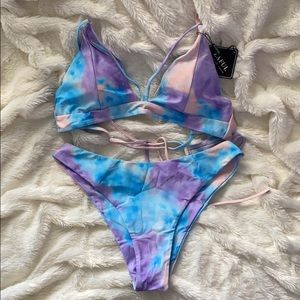 Zaful tie dye bikini - NWT
